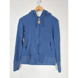 Ay Guey Pau Petritas Lele Doll Print Zip Hoodie Blue Size Large‎